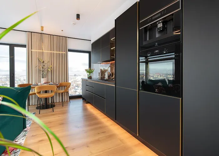 아파트 Luxury Sea View In A Skyscraper! 탈린